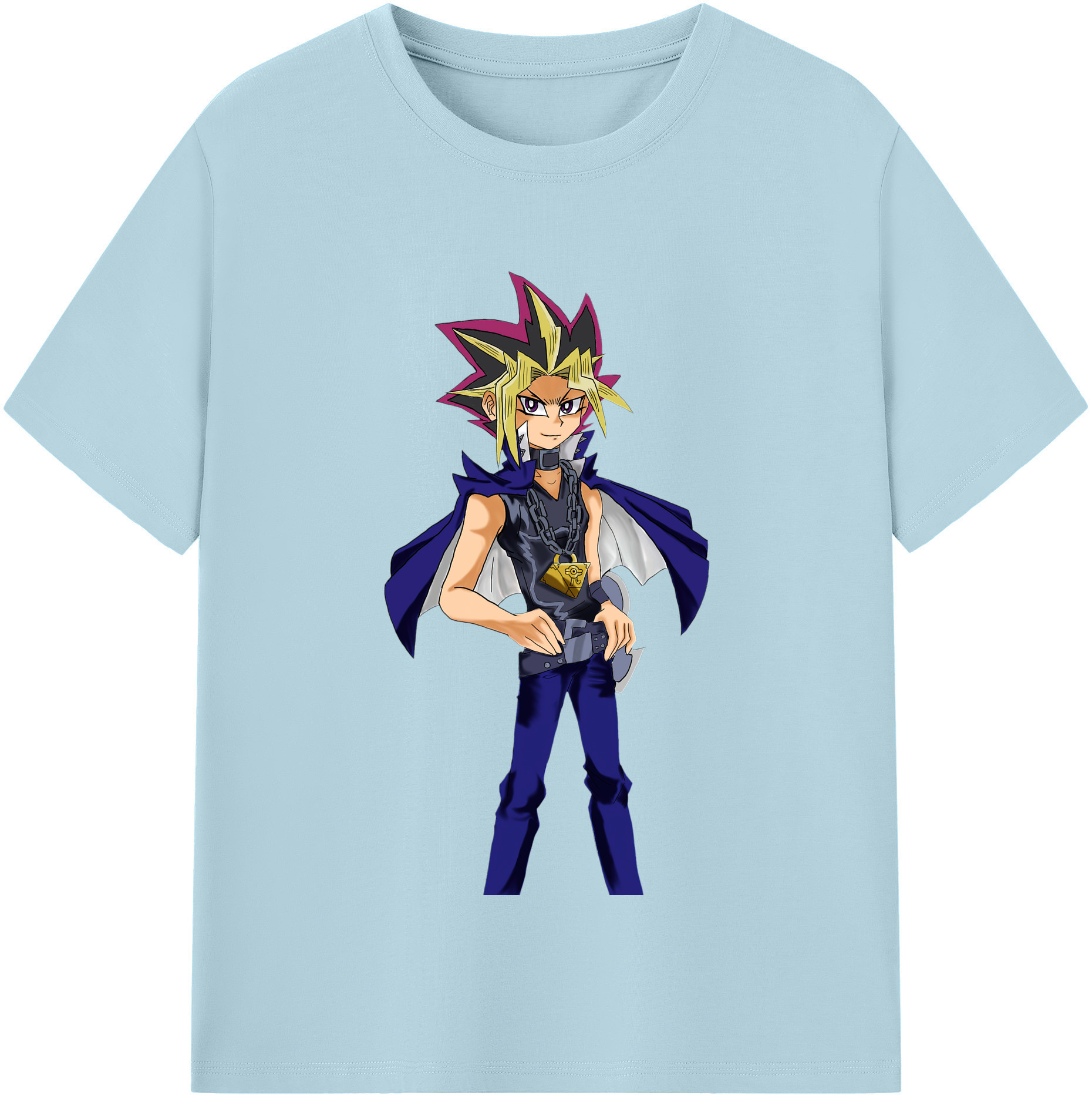 （画像用） 遊☆戯☆王 Yu-Gi-Oh! 綿100％半袖Tシャツ（フロントプリント）